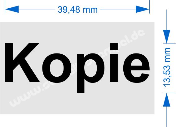 Stempel KOPIE