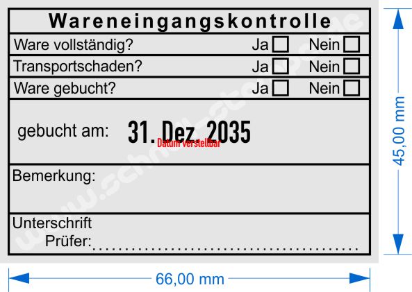 Stempel Wareneingangskontrolle Transportschaden Ware Gebucht Stempel Wareneingangskontrolle Transportschaden Ware Gebucht
