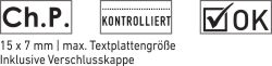 Mustertext Trodat Printy 4908