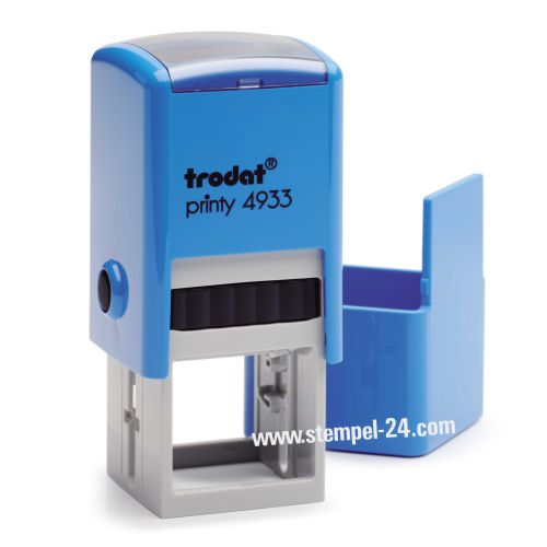 Trodat Printy 4933 Farbe Blau-Grau