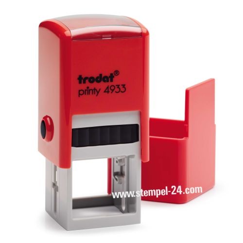 Trodat Printy 4933 Farbe Rot-Grau