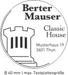 Muster Trodat Professioal 52040 Stempelabdruck Muster Trodat Professional 52040