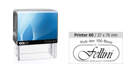Colop Printer 60 (76x37 mm | 8 Zeilen)