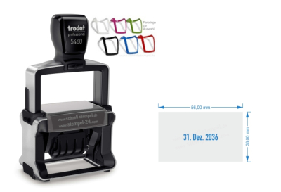 Trodat Professional 5460 - 6 Zeilen