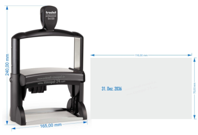 Trodat Professional 54120L - 16 Zeilen