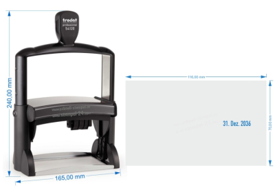 Trodat Professional 54120R - 16 Zeilen