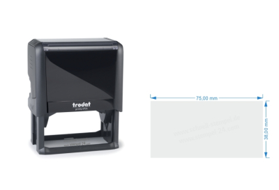 Trodat Printy 4926 (Stempelgröße 75 mm x 38 mm) - 10 Zeilen