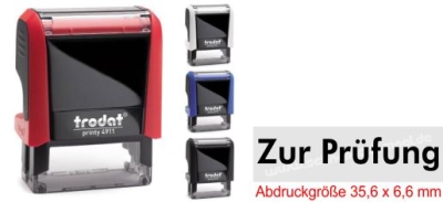 4911 Stempel Zur Prüfung