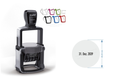 Trodat Professional 54045 Rund - 6 Zeilen