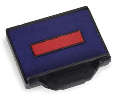 Stempelkissen 2-farbig für den Trodat Professional 5030 • 5430 • 5430/L • 5431 • 5435 • Stempelkissen-Nr. 6/50/2 •