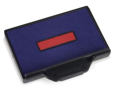 Stempelkissen 2-farbig für den Trodat Professional 5460-5460/L-5465 • Stempelkissen-Nr. 6/56/2 •