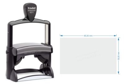 Trodat Professional 5211 Stempelgröße 85 mm x 55 mm 14 Zeilen