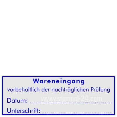 Wareneingangskontrollstempel • Trodat Printy 4915 •