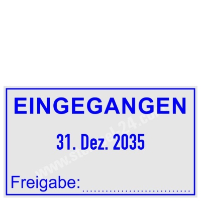 Eingangsstempel Freigabe • 5440