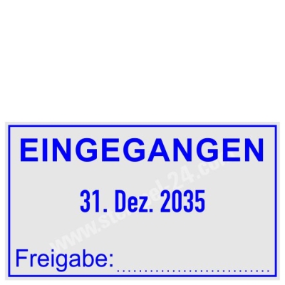 Eingangsstempel Freigabe • Trodat Professional 5440 •