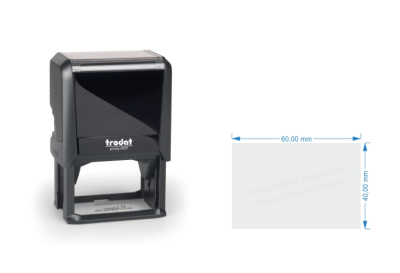 Trodat Printy 4927 (Stempelgröße 60 mm x 40 mm) 10 Zeilen