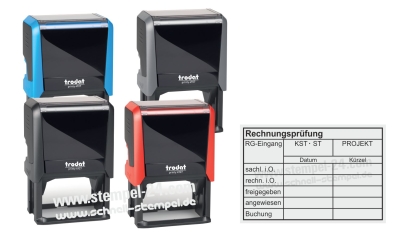 Stempel Rechnungsprüfung Buchung 4927